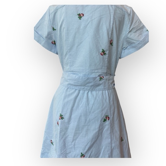 Laura Dress by Hill House Oxford Blue Sz Small - Picture 5 of 10